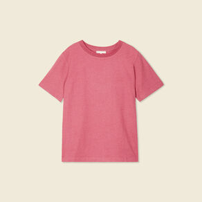 T-shirt manches courtes vieux rose femme