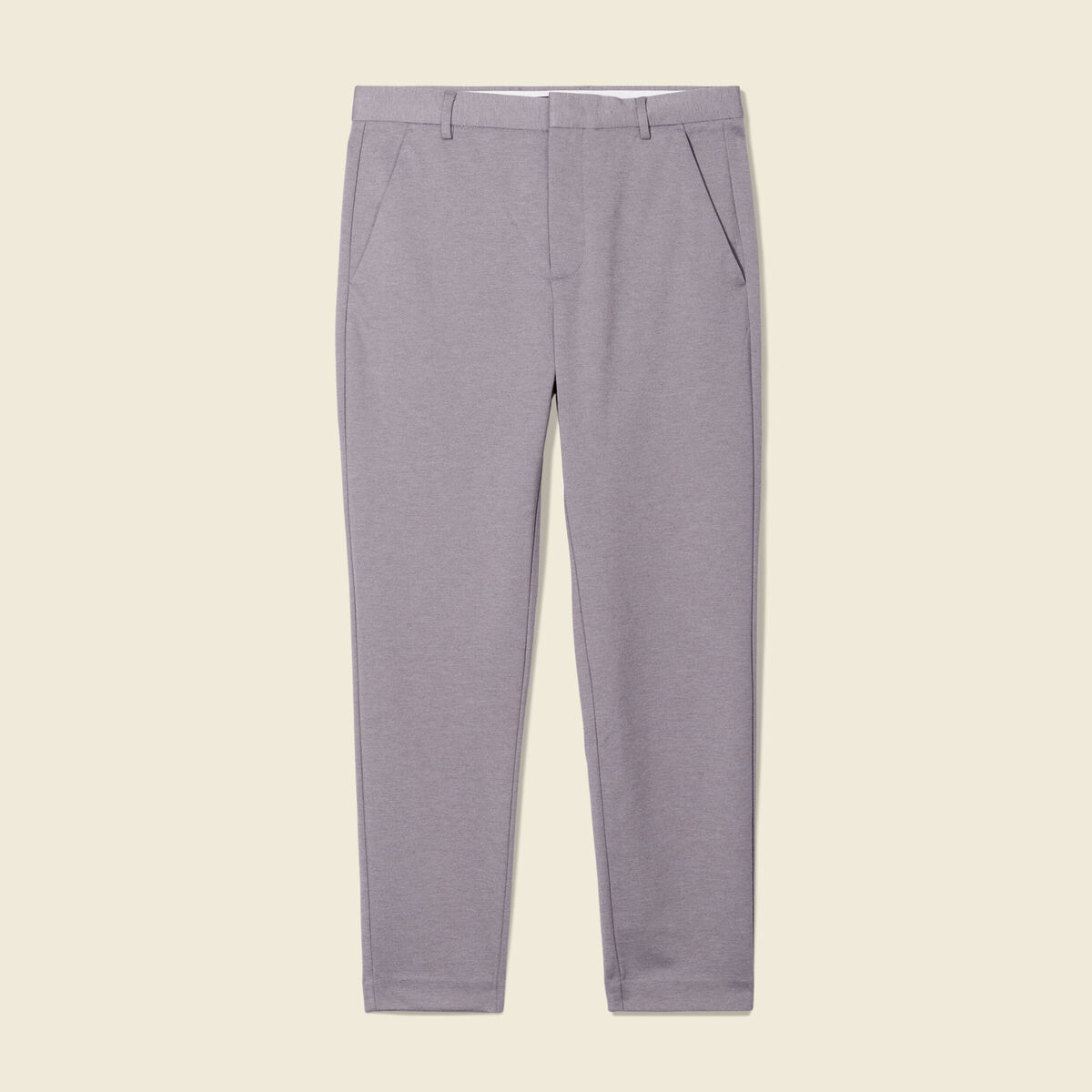 Pantalon chino slim gris homme