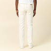 Jeans straight homme used L34 denim blanc homme
