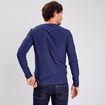 T-shirt manches longues bleu marine homme