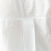 Chemise oversize en coton ecru femme