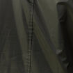 Coupe-vent doublé à capuche vert kaki homme