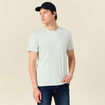 T-shirt éco-responsable bleu gris homme