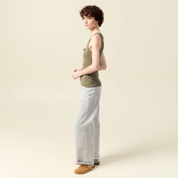 debardeur sans manches vert kaki femme Débardeur sans manches vert kaki femme