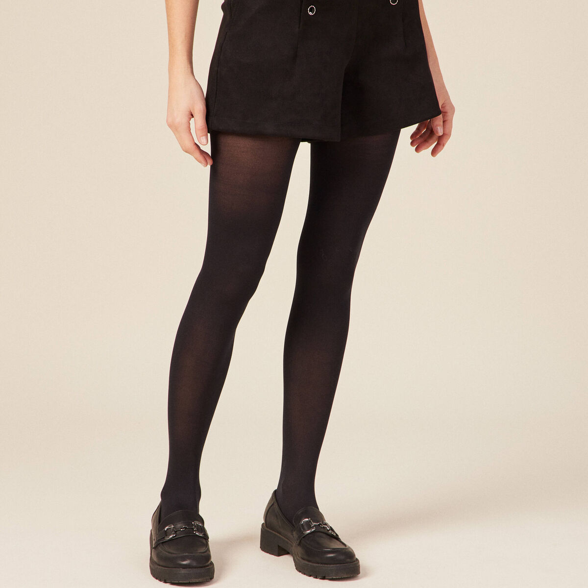 Collants noir femme