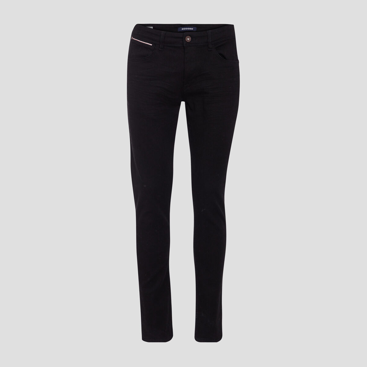 Jeans slim denim noir homme