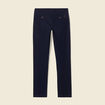 Pantalon chino longueur 32 bleu fonc&eacute; homme