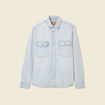 Surchemise en jean denim snow bleach homme