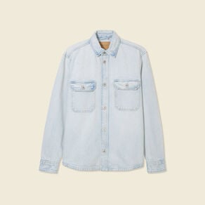 surchemise en jean denim snow bleach homme Surchemise en jean denim snow bleach homme