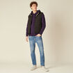 Doudoune droite sans manches noir homme