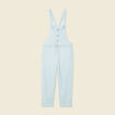 Salopette en denim denim bleach femme