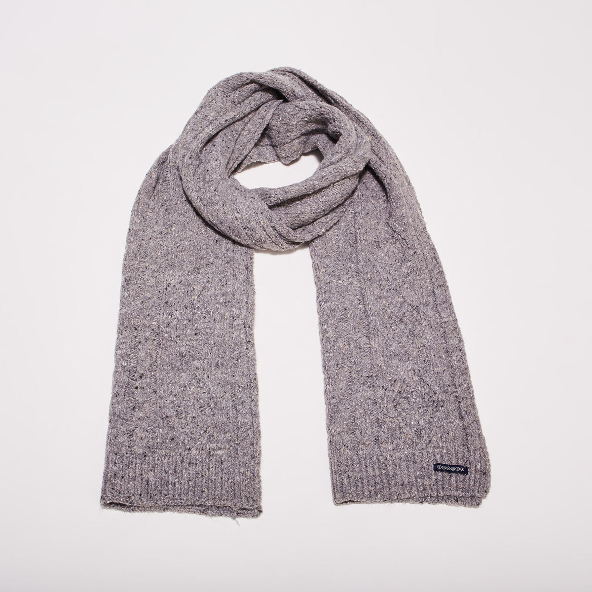 Écharpe gris homme