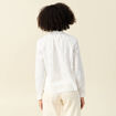 Chemise manches longues ecru femme