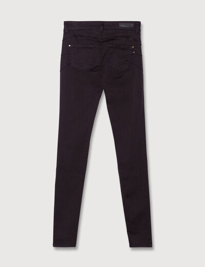 Pantalon Audrey - skinny push up gris fonc&eacute; femme