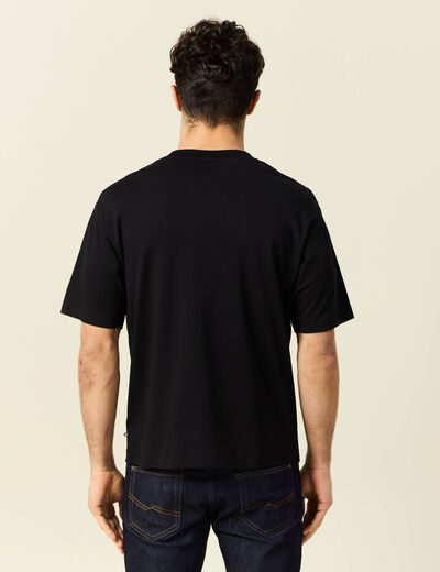 T-shirt manches courtes noir homme