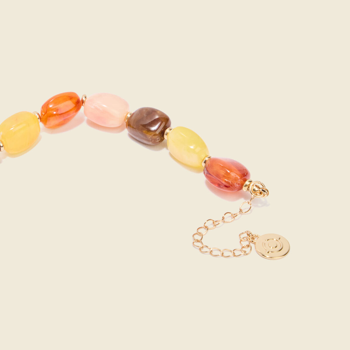Collier multicolore femme