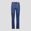 Jeans regular denim brut femme