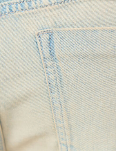 Jeans baggy bleu ciel femme