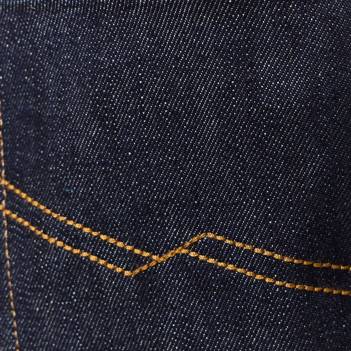 Jeans straight fabriqué en France denim brut rinse homme