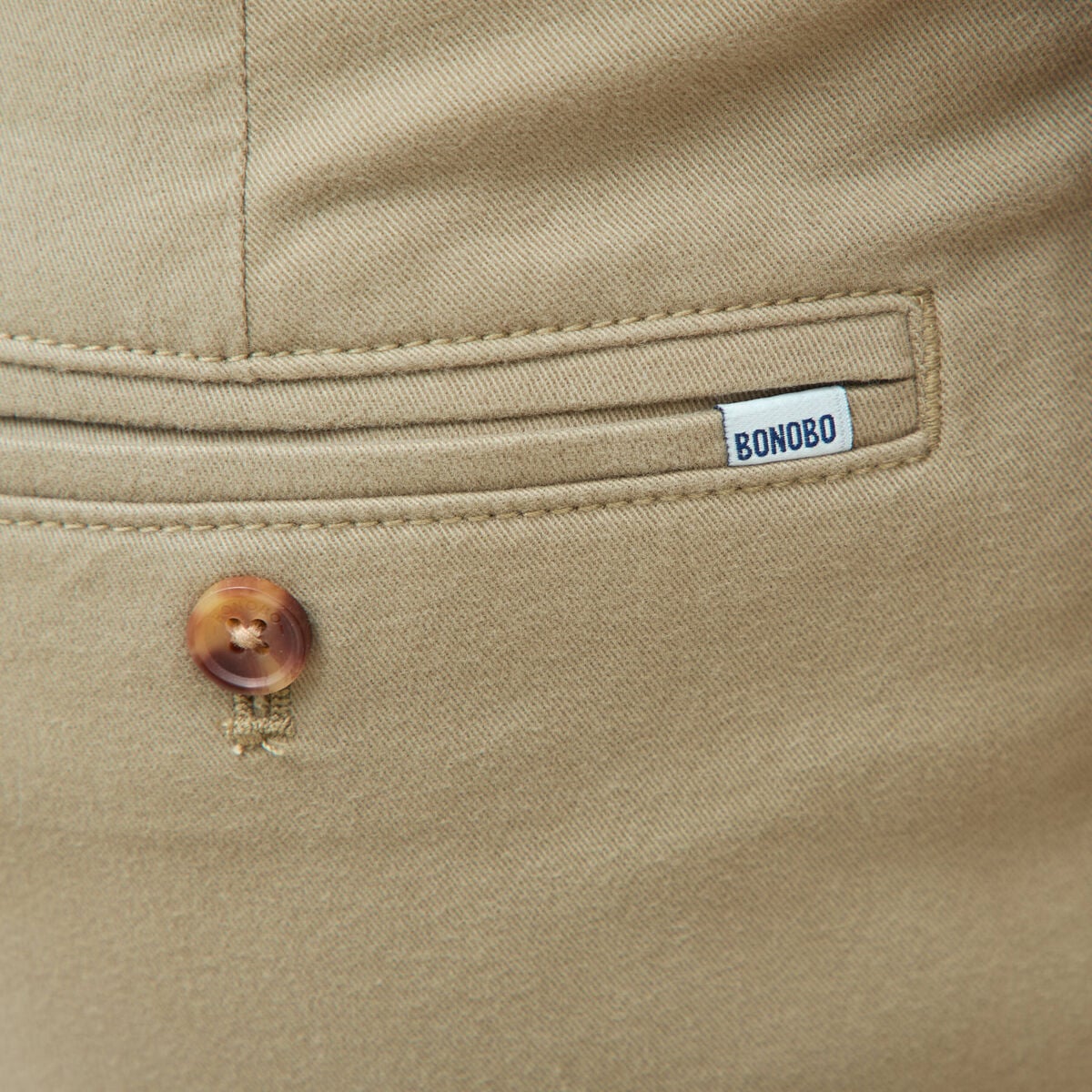 Short vert olive homme