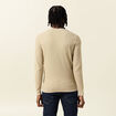 Pull éco-responsable gris homme