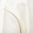 Sweat ample col rond manches courtes ecru homme