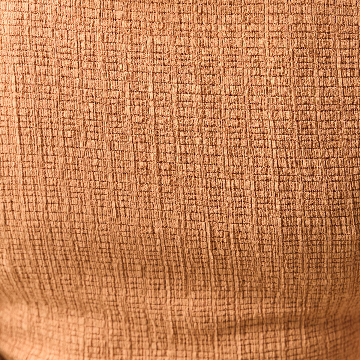 T-shirt ajust&eacute; court manches courtes terracotta femme