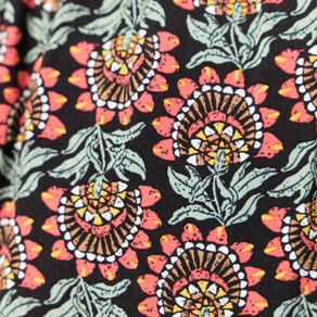 Jupe longue portefeuille noir femme