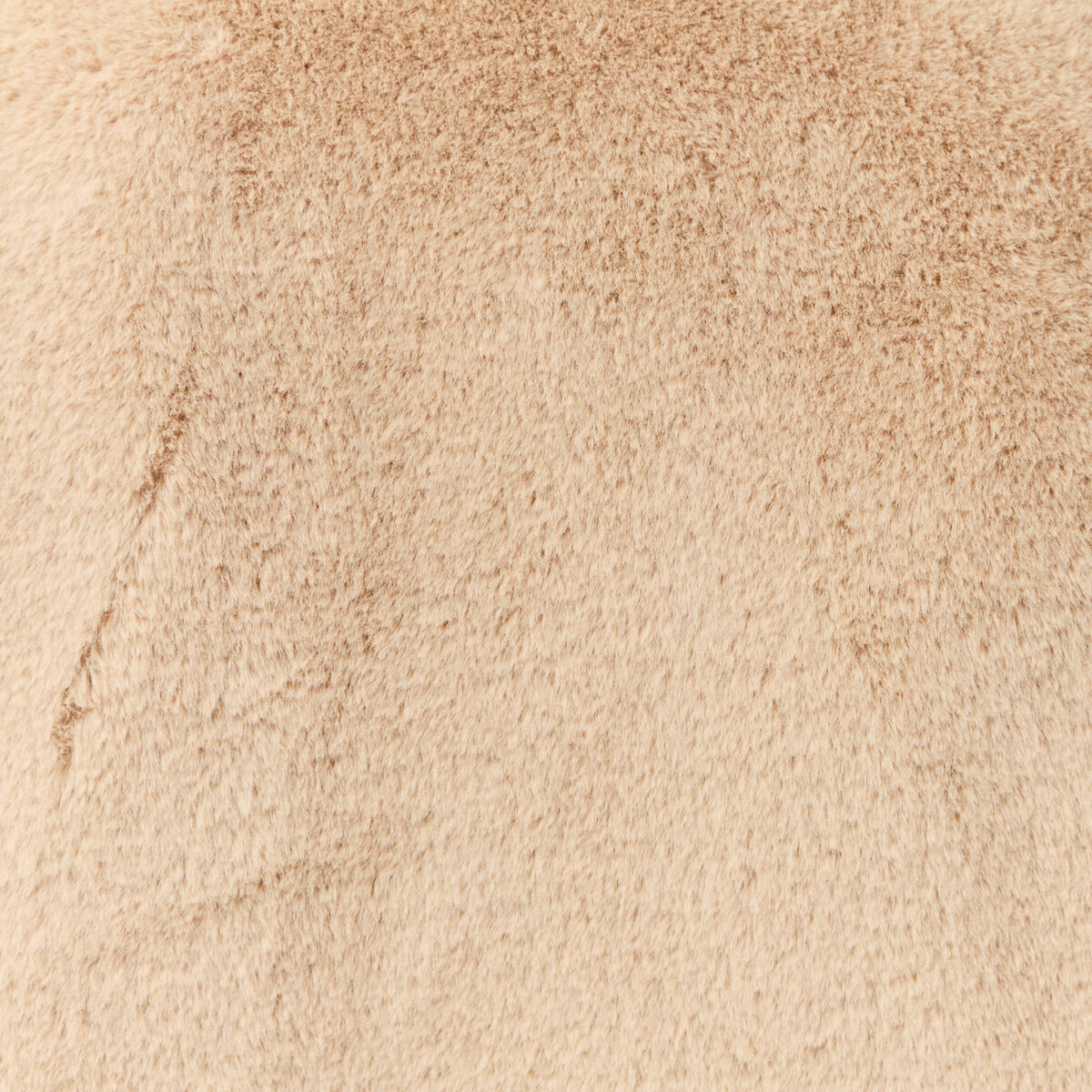 Gilet sans manches doubl&eacute; beige femme