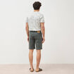 Bermuda vert kaki homme