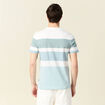 T-shirt manches courtes bleu pétrole homme