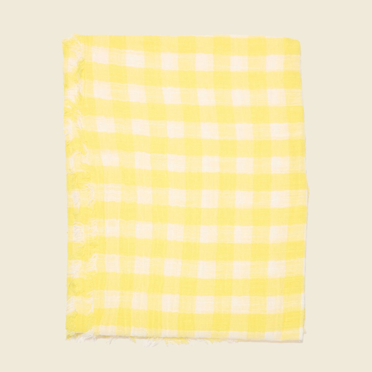 Foulard jaune citron femme