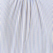 Top sans manches col montant bleu femme