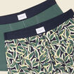 Lot 2 boxers bleu marine homme