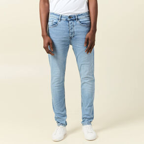 jeans skinny tapered denim bleach homme Jeans skinny tapered denim bleach homme