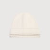Bonnet ivoire femme