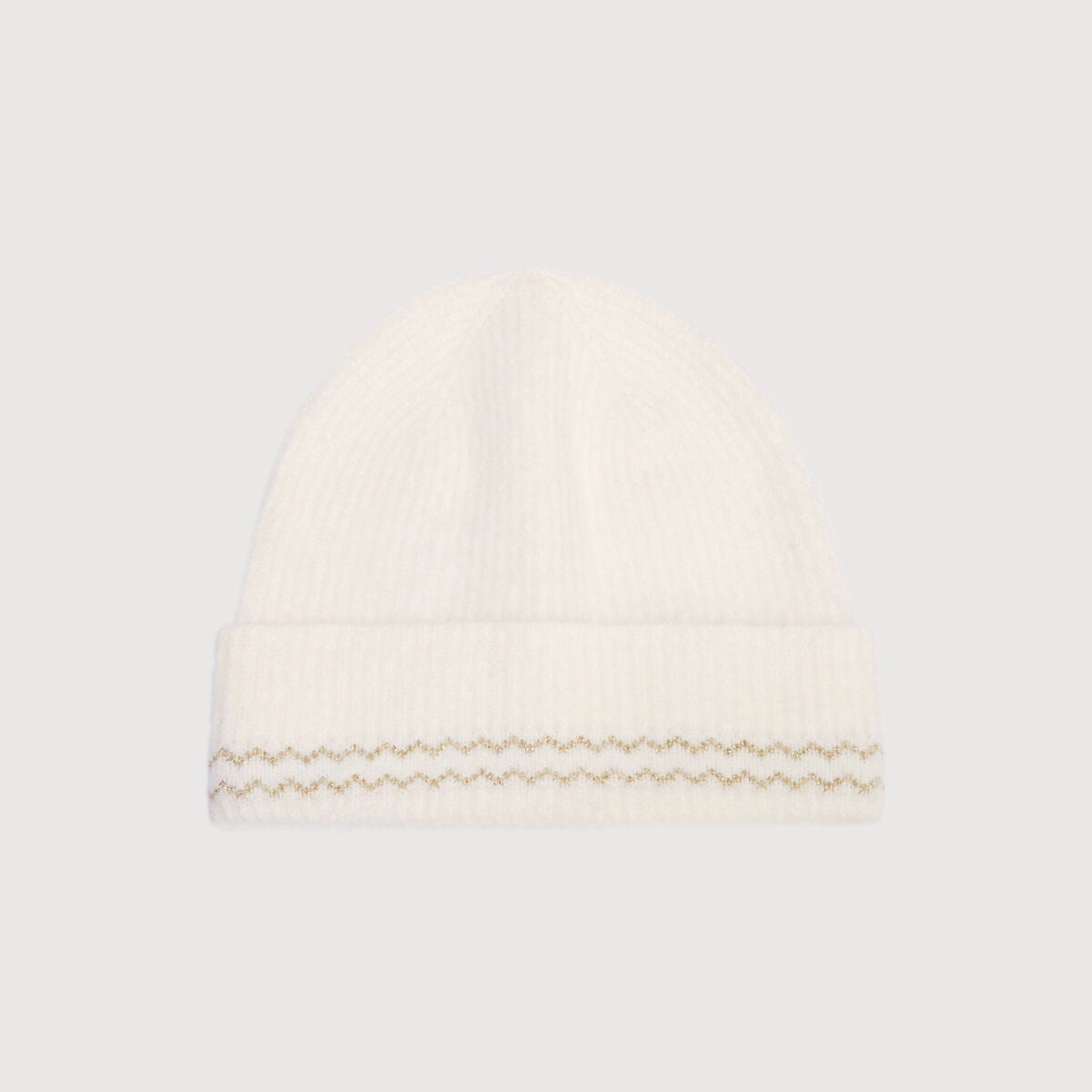 Bonnet ivoire femme