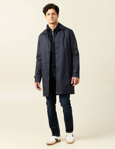 Jeans straight éco-responsable denim brut homme