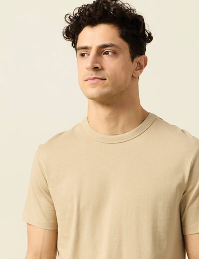 T-shirt éco-responsable gris homme