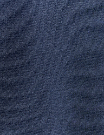 Sweat manches longues bleu marine homme