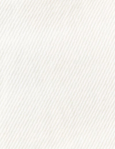 Jeans relax 5 poches denim blanc homme