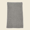 Écharpe tricotée vert kaki femme