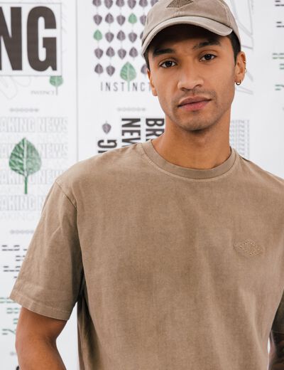 T-shirt manches courtes gris homme