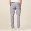 Pantalon chino ceinturé bleu marine homme