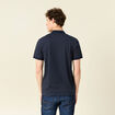 Polo éco-responsable bleu marine homme