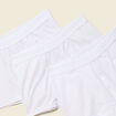Lot de 3 boxers blanc homme