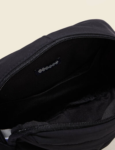 Sacoche avec doublure noir homme