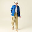 Chino coupe straight beige homme