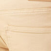 Bermuda droit 5 poches beige homme