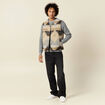 Blouson sans manche réversible beige homme